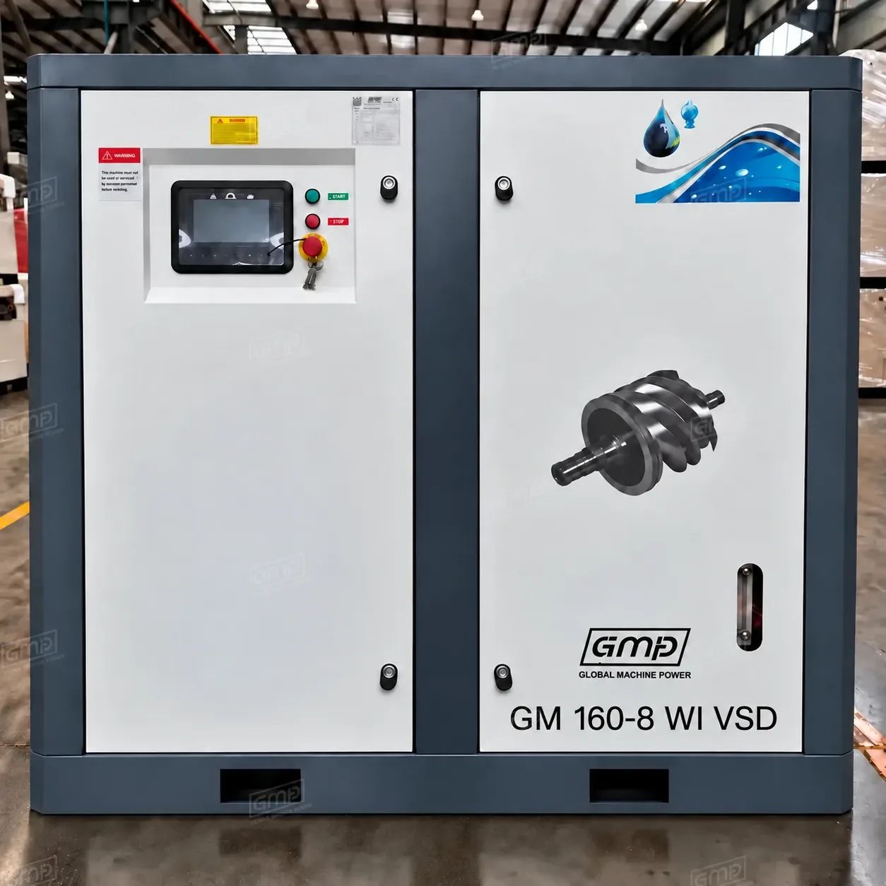 Безмасляный компрессор GMP GM 160-8 WI VSD