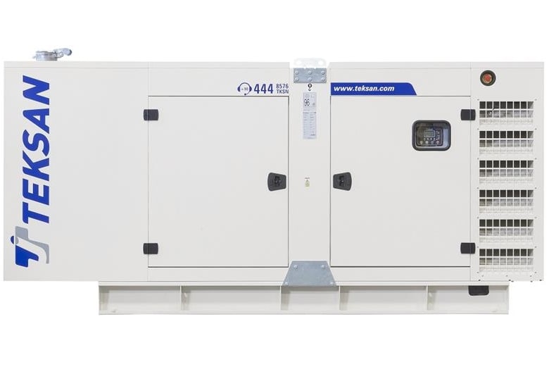 Дизельный генератор Teksan TJ1100BD5C в кожухе