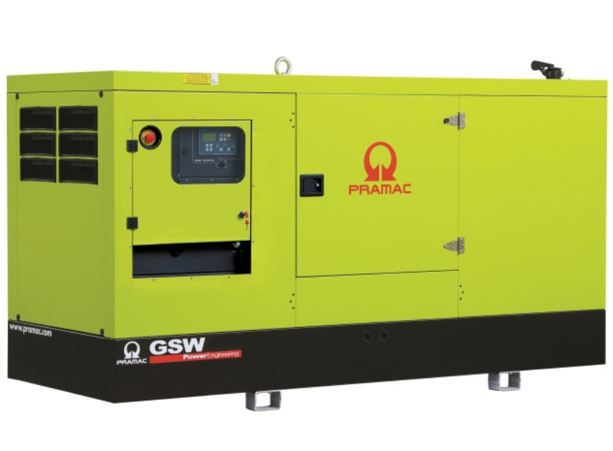 Дизельный генератор Pramac GSW 150 P в кожухе