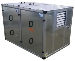 Бензиновый генератор Gesan G 15 TF H L в контейнере с АВР
