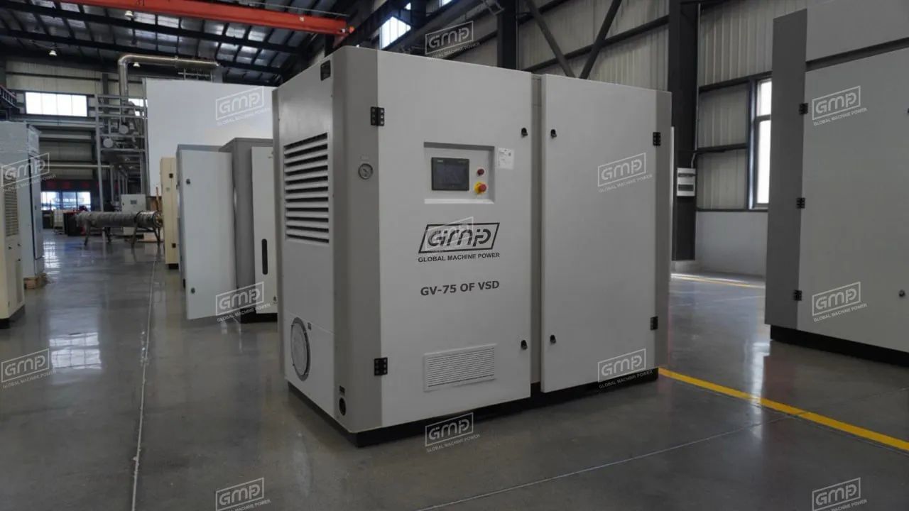 Винтовой вакуумный компрессор GMP GV-185OF VSD