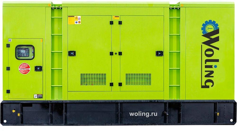 Дизельный генератор Woling GMP АД540 в кожухе