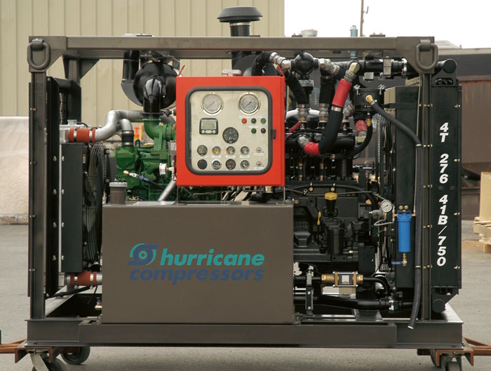 Дожимной дизельный компрессор Atlas Copco Hurricane B4-41/1000