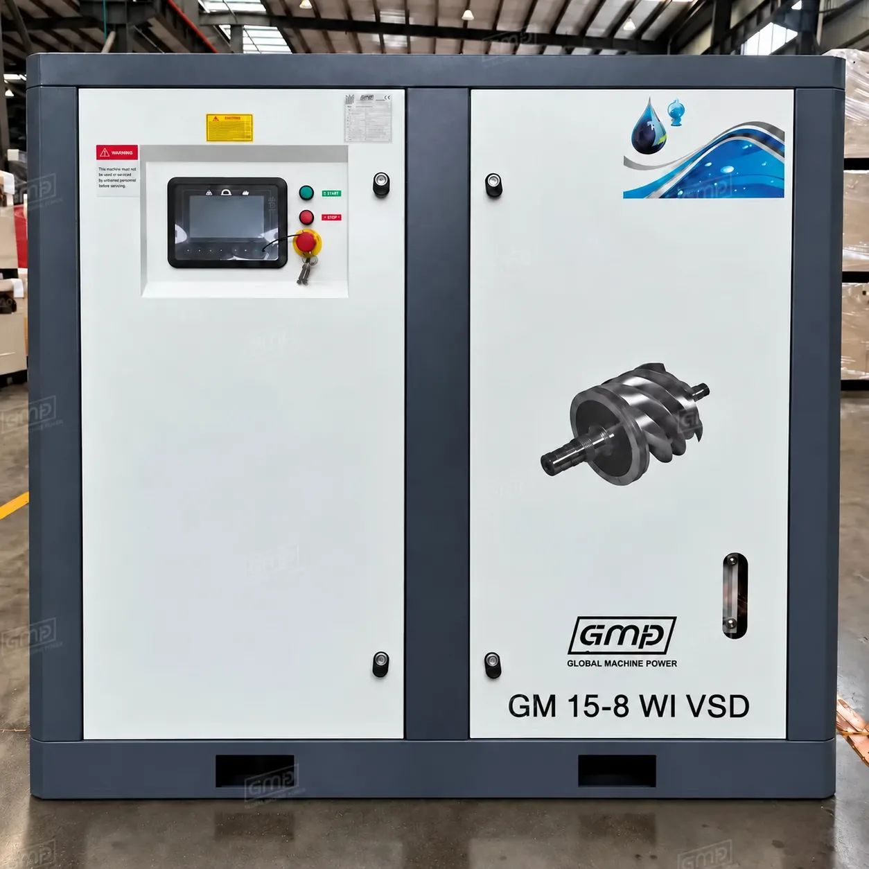 Безмасляный компрессор GMP GM 15-8 WI VSD
