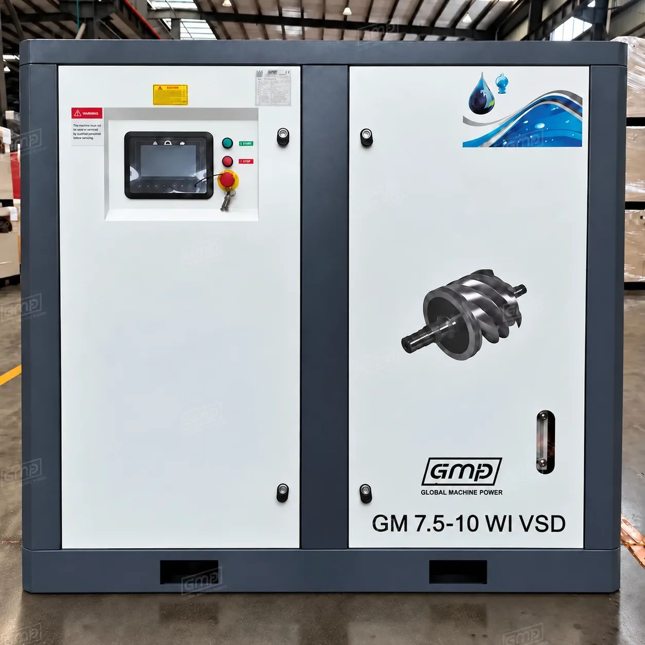 Безмасляный компрессор GMP GM 7.5-10 WI VSD