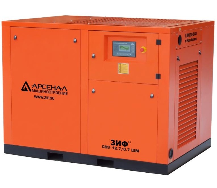 Винтовой компрессор ЗИФ СВЭ-42/0,7 ШМ