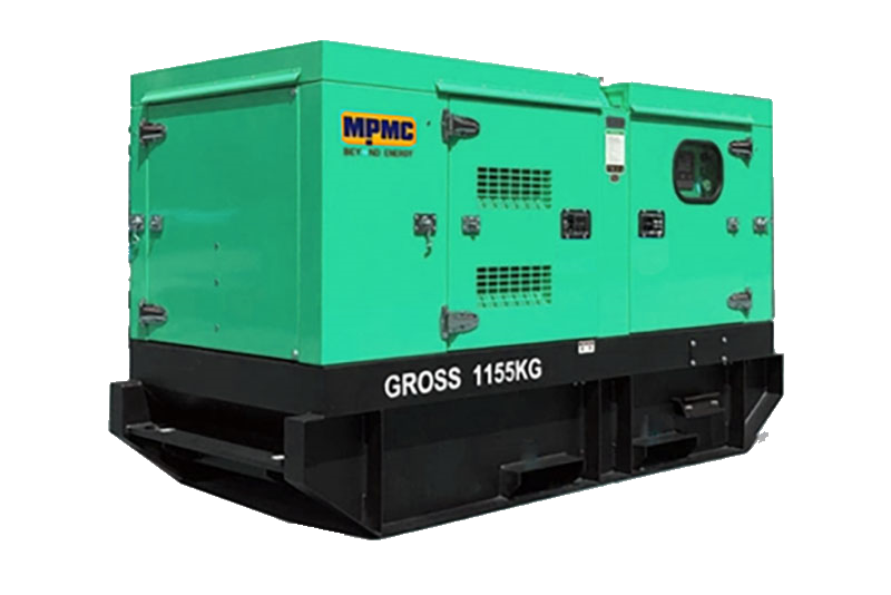 Дизельный генератор Energo MP150C-S в кожухе