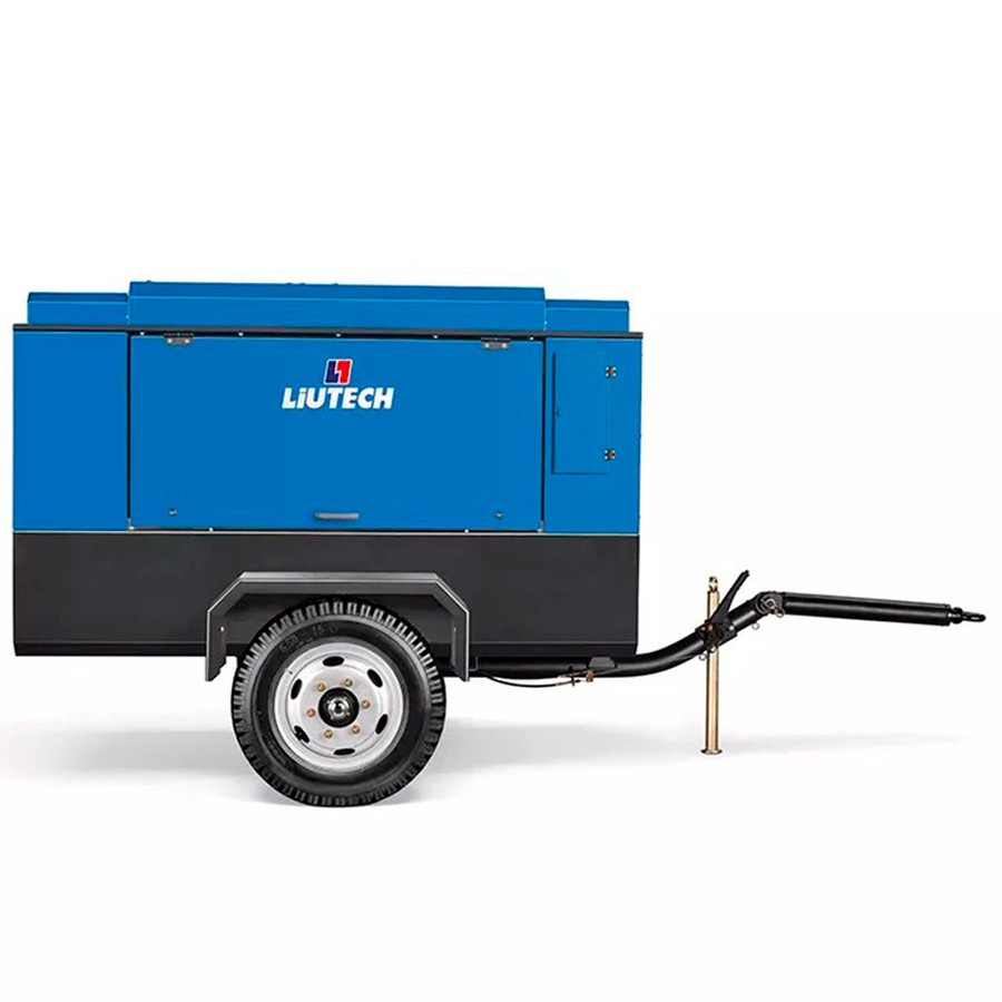 Дизельный компрессор LIUTECH LUY120-12 на шасси