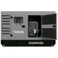 Дизельный генератор Yuchai GMP AY28 в кожухе