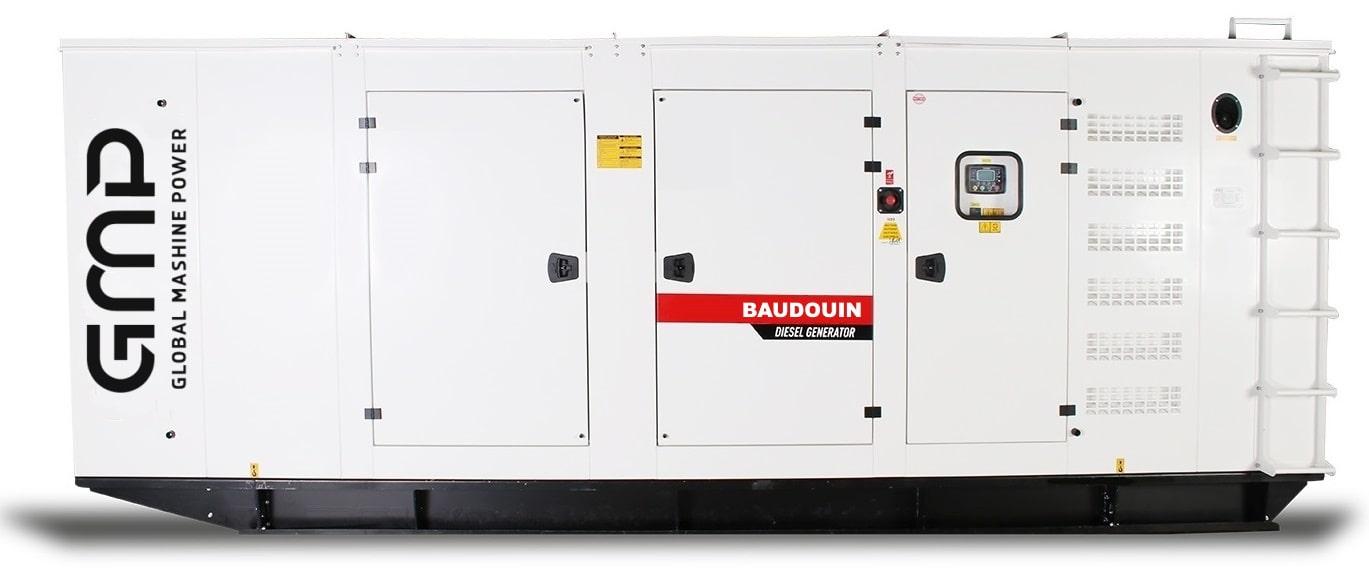 Дизельный генератор Baudouin GMP 750BM в кожухе