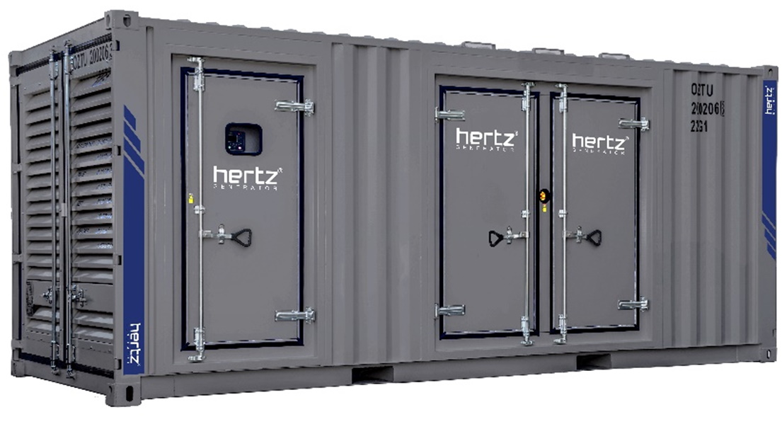 Дизельный генератор Hertz HG 688 BC в кожухе