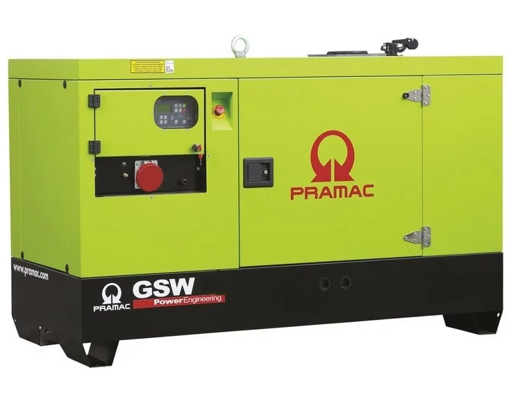 Дизельный генератор Pramac GSW 45 Y в кожухе с АВР