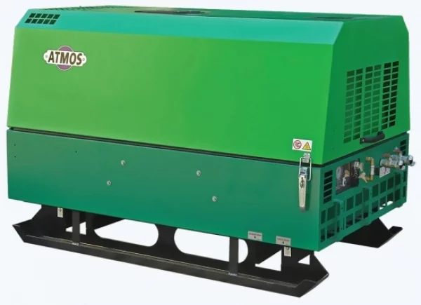 Дизельный компрессор Atmos PDK 33 на салазках