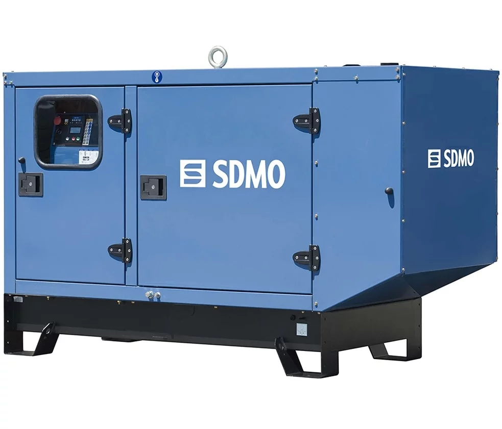 Дизельный генератор SDMO J33K в кожухе