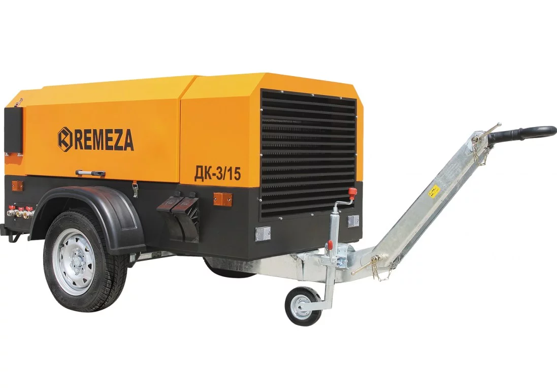 Дизельный компрессор Remeza ДК 5 7ДВ
