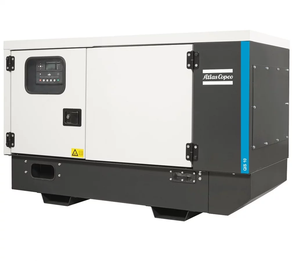 Дизельный генератор Atlas Copco QIS 10 в кожухе