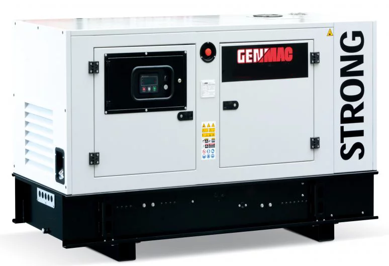 Дизельный генератор Genmac G40JS в кожухе с АВР