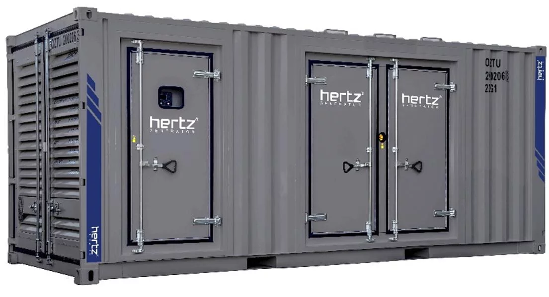 Дизельный генератор Hertz HG 2070 BC в кожухе