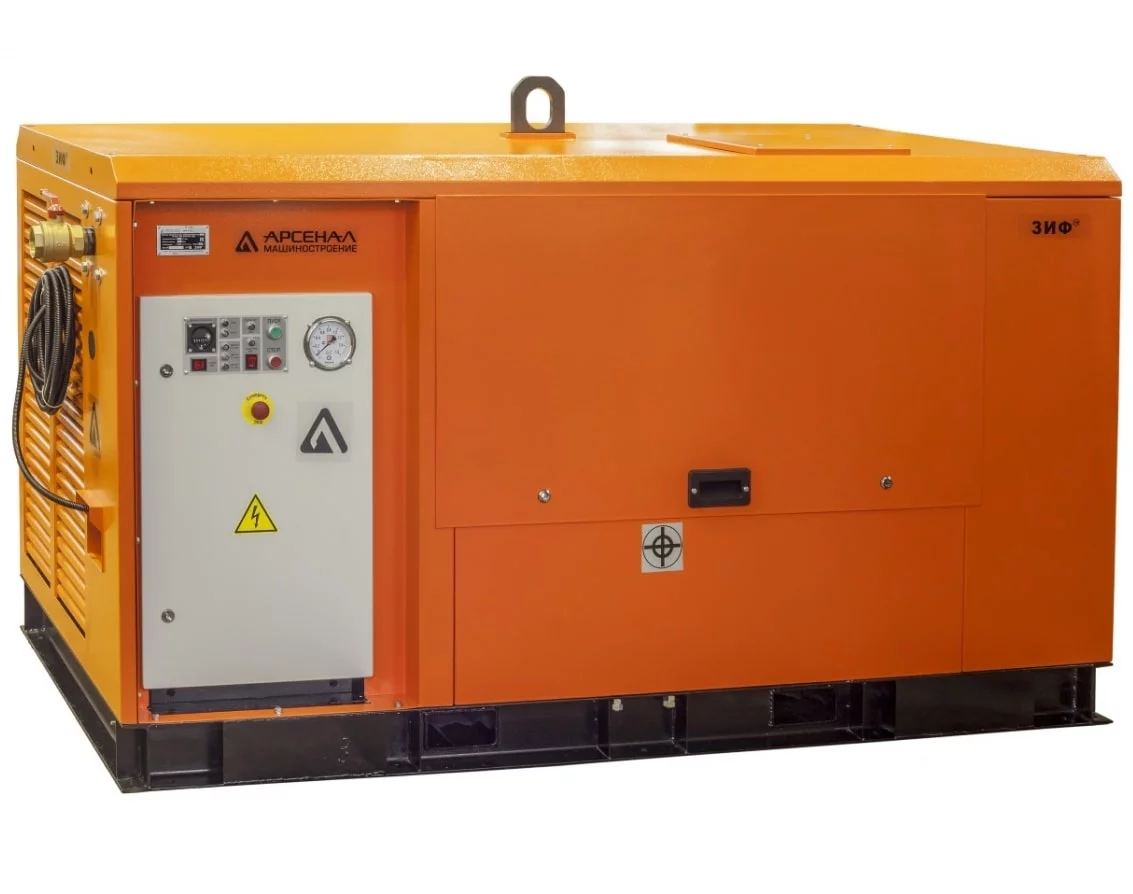Винтовой компрессор ЗИФ СВЭ 14/1,0 в кожухе