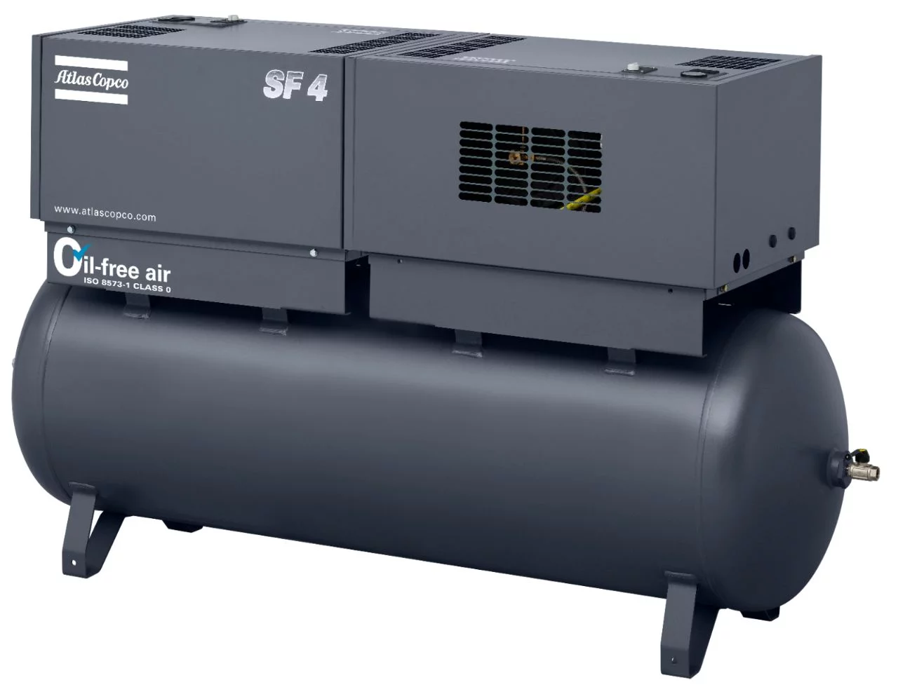 Спиральный компрессор Atlas Copco SF8 10P SKID TWIN (500l)