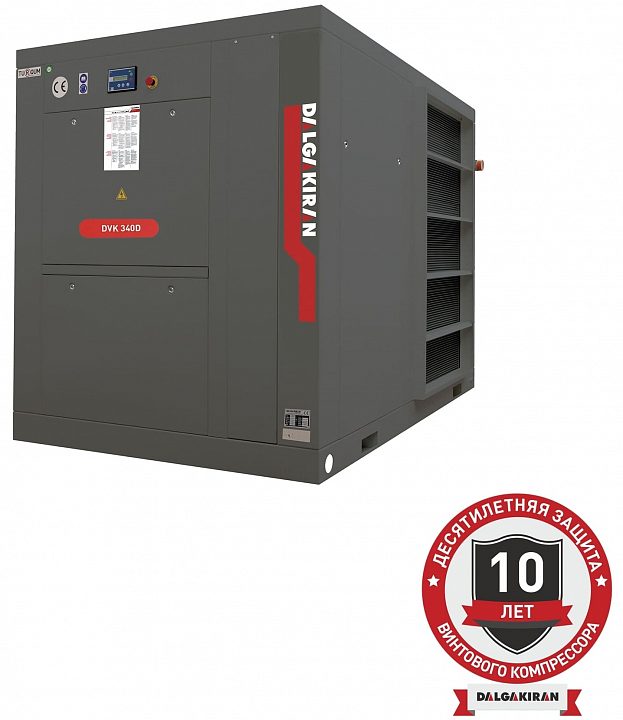 Винтовой компрессор DALGAKIRAN DVK 340D-10