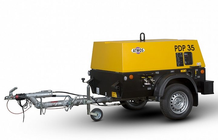 Дизельный компрессор Atmos PDP 35 7 регул с тормозом