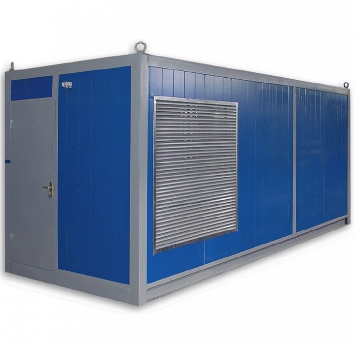 Дизельный генератор Aksa APD550C в контейнере с АВР