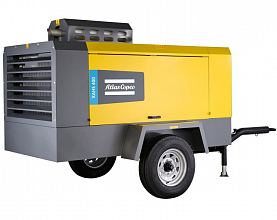 Дизельный компрессор Atlas Copco XAHS 400 PACE 10,3 на шасси — фото 1