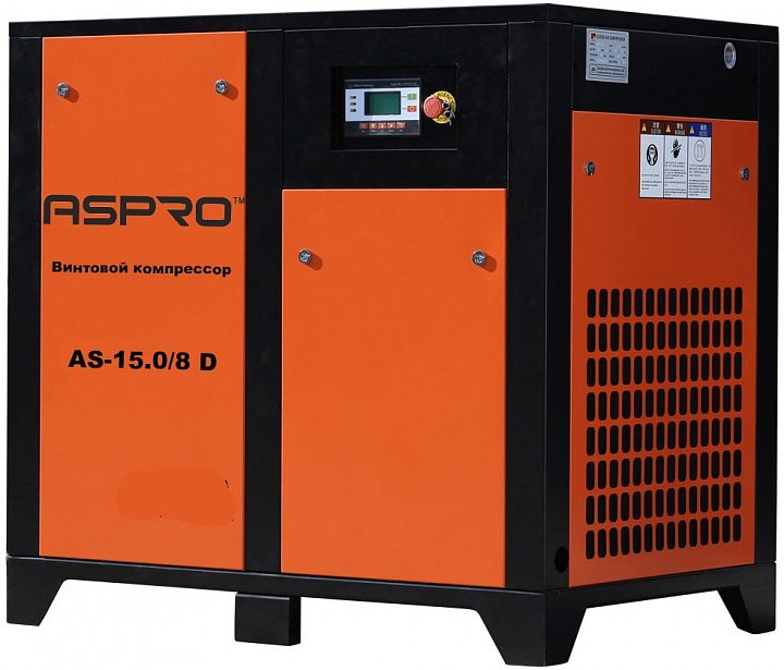 Винтовой компрессор ASair (ASpro) AS-11.0/13-D