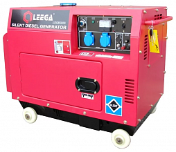 Дизельный генератор АМПЕРОС LDG6000S с АВР — фото 2