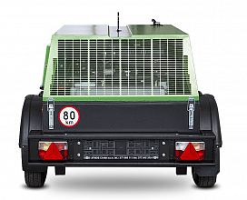 Дизельный компрессор Atmos PDP 35 12 фикс с тормозом — фото 7