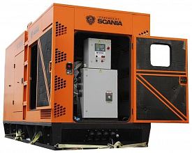 Дизельный генератор Scania GMP 495S в кожухе — фото 3