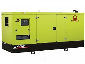 Дизельный генератор Pramac GSW 220 I в кожухе — фото 1