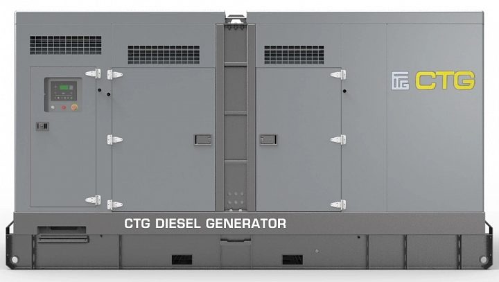 Дизельный генератор CTG 275D в кожухе