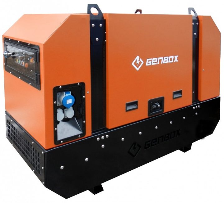 Дизельный генератор GENBOX JD32 в кожухе с АВР