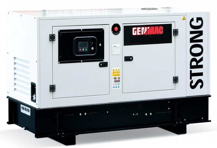 Дизельный генератор Genmac RG45PS в кожухе
