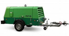 Дизельный компрессор Dalgakiran PDP 95-7 (фикс с тормозом) — фото 2