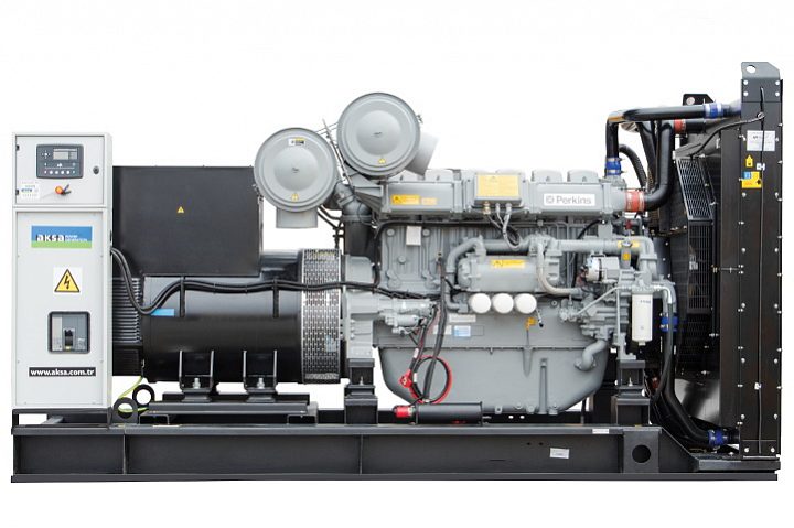 Дизельный генератор Aksa APD-1000P в кожухе с АВР