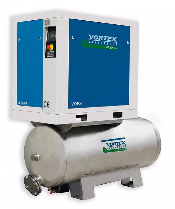 Винтовой компрессор Vortex VOFS T 7.5 10 бар