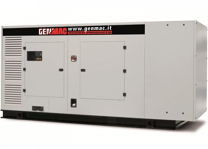 Дизельный генератор Genmac G350PS в кожухе