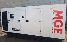 Дизельный генератор Doosan MGE 100-Т400 в кожухе с АВР — фото 1