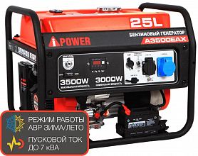 Бензиновый генератор A-iPower A3500EAX — фото 2