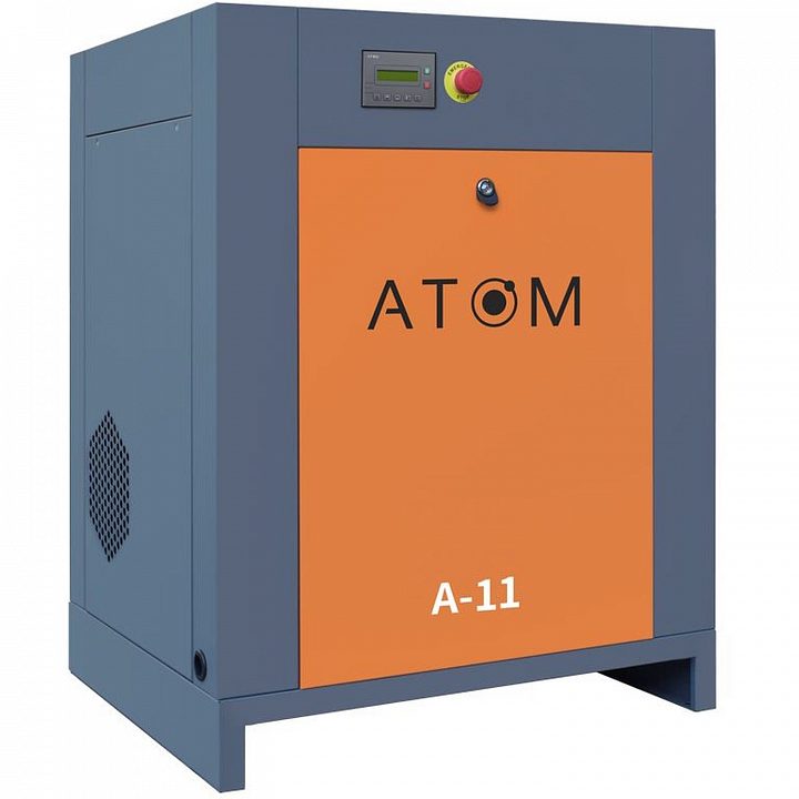 Винтовой компрессор ATOM А-11E 8 (IP65)