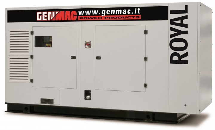 Дизельный генератор Genmac G 250I в кожухе с АВР