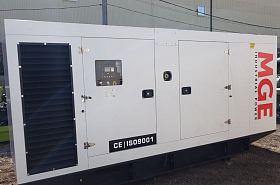 Дизельный генератор Doosan MGE 300-Т400 в кожухе — фото 4