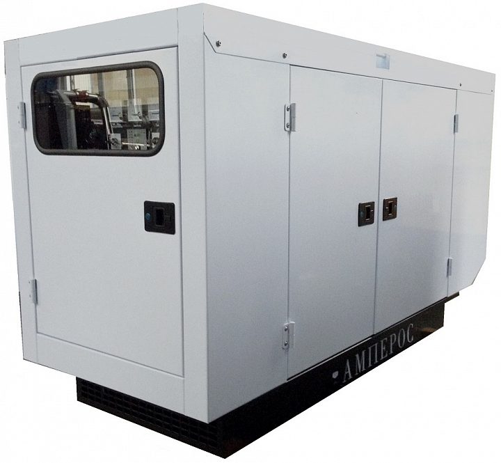 Дизельный генератор АМПЕРОС АД 30-Т230 Р (Проф) в кожухе