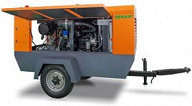 Дизельный компрессор Denair DACY-34/30 (на шасси) — фото 3