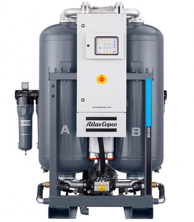 Адсорбционный осушитель Atlas Copco BD 250+ (-70C)