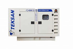Дизельный генератор Teksan TJ66PE в кожухе — фото 3