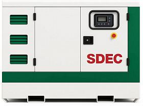 Дизельный генератор SDEC GMP 35SD в кожухе — фото 1